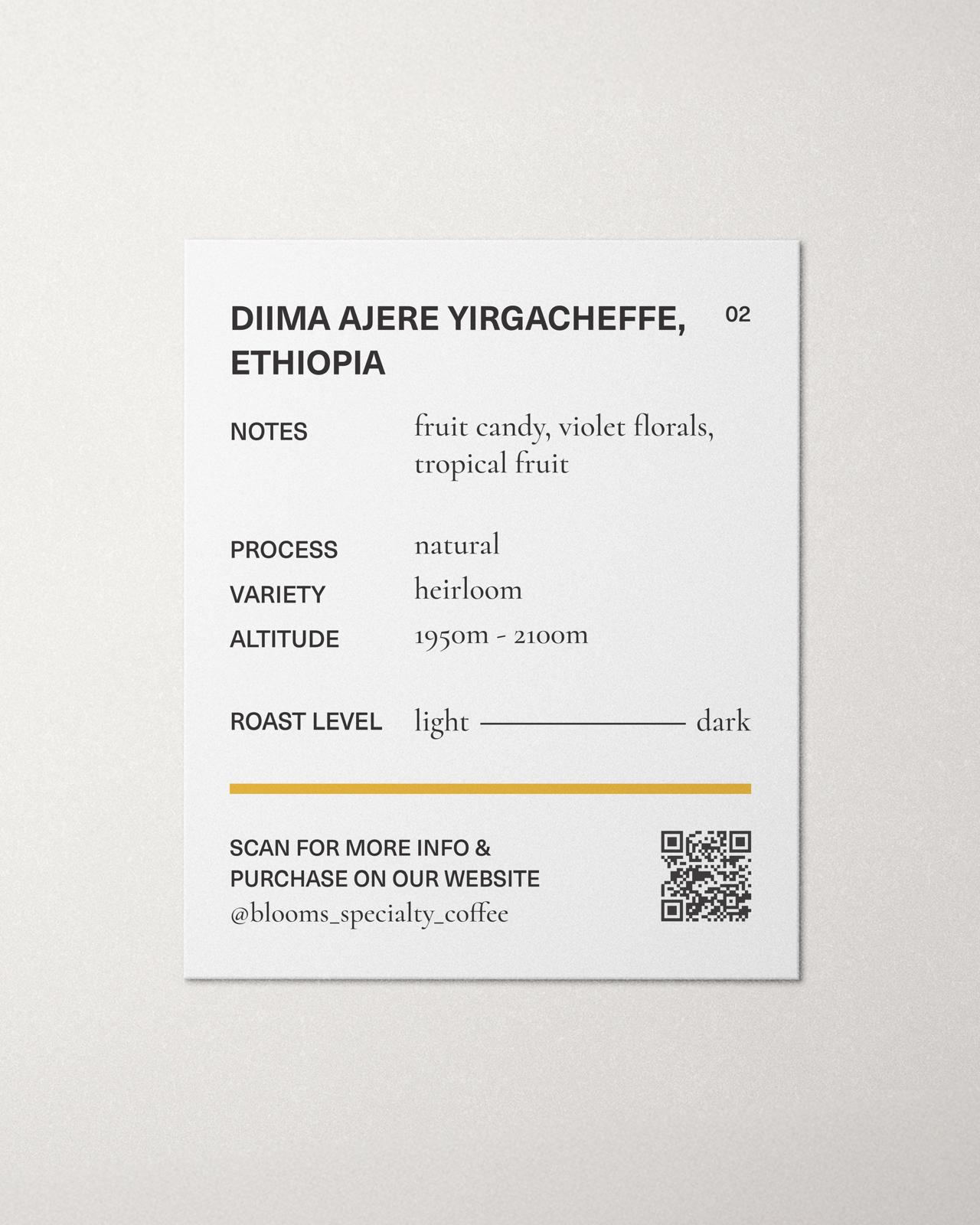 Diime Ajire Yirgacheffe, Ethiopia אתיופיה