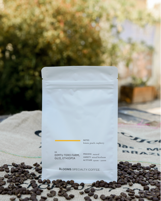 ETHIOPIA GUJI DIMTU TERO FARM NATURAL אתיופיה גוג׳י